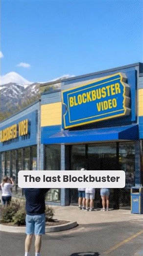 There Is Only One Blockbuster Left On Earth #Blockbuster #90sNostalgia #retrogaming