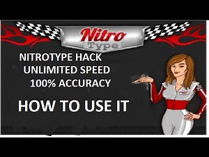 NitroTyper - how to use it (Nitro type hack) (100% accuracy and unlimited speed)