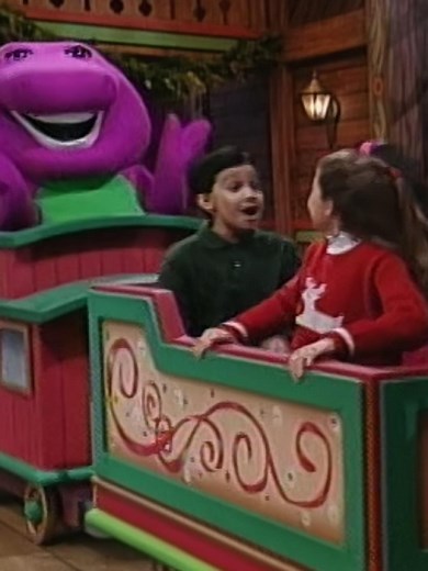 We hope you all have a super-dee-duper Christmas! 💜🎄 — BARNEY HOME VIDEO Barney's Night Before Christmas — #Barney #BarneyTheDinosaur #Icon #BestFriendForever #ILU #ChristmasIsOurFavoriteTime #Toys #Presents #Christmas #Classic #Iconic #ChildrensMusic #GOAT #Song #Clip #BarneyAndFriends #ILoveYouYouLoveMe #ChildhoodMemories #Nostalgia #Parents #Kids #Love #FanPage