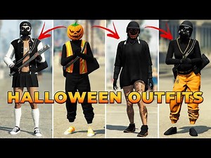 TOP 4 GTA 5 FEMALE OUTFITS FOR HALLOWEEN! 🎃