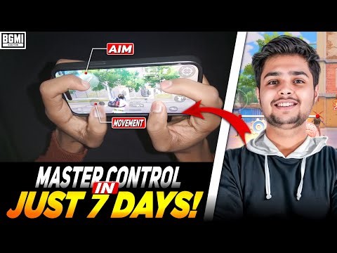 🔥 How To Master Any Control In Just 7 Days || Control Settings In pubg/bgmi tips & tricks #bgmi