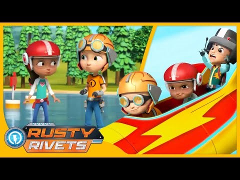 Rusty’s Winter Games | Rusty Rivets | Cartoons for Kids