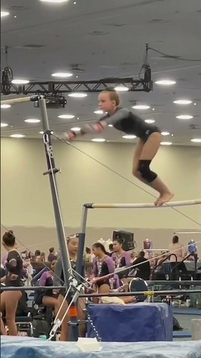 Gymnastics bar routine Xcel Platinum 9.100 #gymnast #usagymnastics #gymnastics