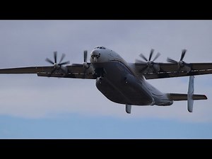 AN22 [Sound HD] Start UP, Taxi and Take off, Torrejón Air Base, Madrid 2019 HD