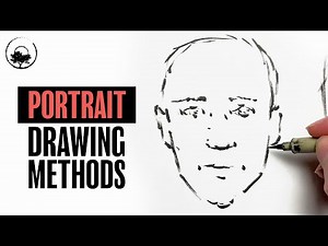 6 Methods for Starting Portrait Drawings