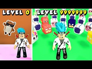 ATIVEI PETS INFINITOS NO ROBLOX SPEED RUN SIMULATOR E PEGUEI 1.000.000.000 DE VELOCIDADE