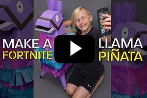How to Make a Fortnite Llama Pinata - DIWHY.LIFE
