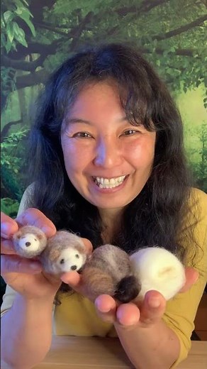 DIY Fun Felting Hedgehog- Link to Full Felting Tutorial in Description