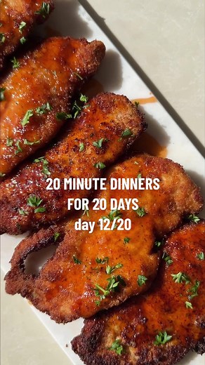 Crispy Hot Honey Chicken Cutlets🤝Sammy. Full recipes always on IG ❤️#samsdinnerseries #chickencutlets #cutlets #chicken #easydinner #dinnerideas #fyp