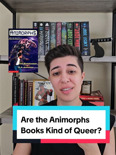 are the Animorphs books kind of queer? let me know what you think! | animorphs