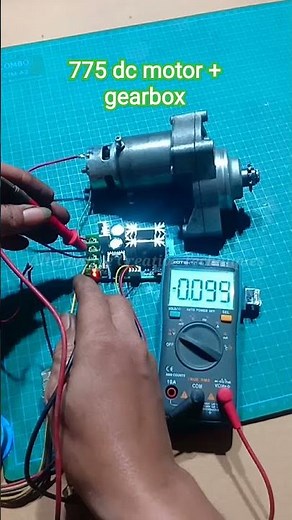 775 DC motor + gearbox