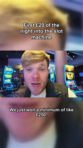 £20 In A Casino Slot Machine At eBay Open Wins £250