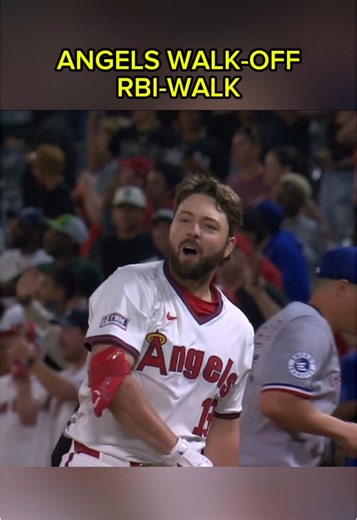 Angels Walk It Off with an RBI-Walk Highlight