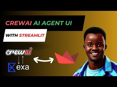 How to Build a UI for Your CrewAI AI Agent using Streamlit