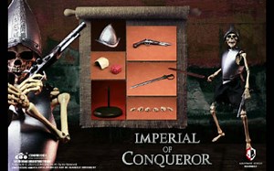 全金属骷髅素体 COOMODEL 1\u002F6 合金压铸 梦魇系列 帝国征服者 公布