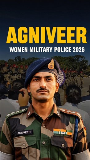 AgniVeer Notification 2026 | 10th Pass Girls के लिए Army Bharti | WMP 2026 #shorts #agniveer