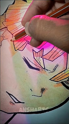 Demon Slayer Zenitsu😈 Drawing Par -1 (Easy Tutorial)