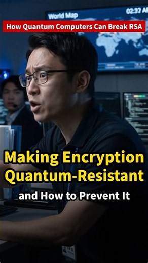Making Encryption Quantum-Resistant. How Quantum Computers Can Break RSA and How to Prevent It!