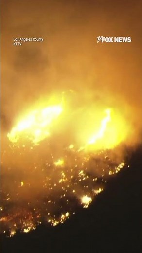 Shocking aerial footage of the California wildfire devastation