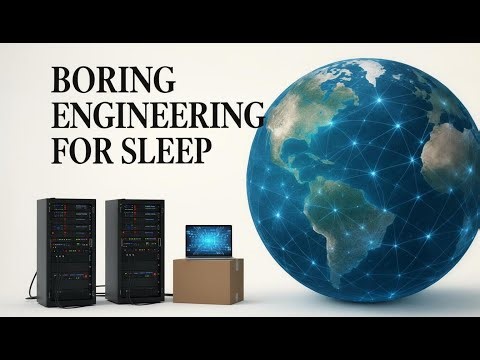 How the internet works | Boring Engineering for Sleep