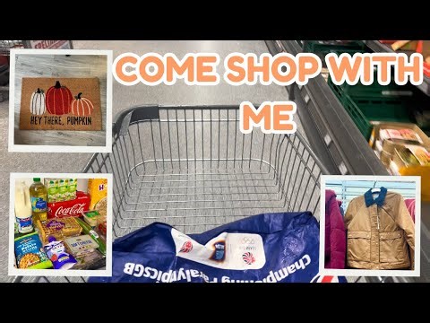 ASDA & ALDI GROCERY HAUL | 🛒 COME SHOP WITH ME | COZY SAHM VLOG