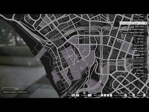 Unused CnC Gang Territories - GTA V [Cut Content]