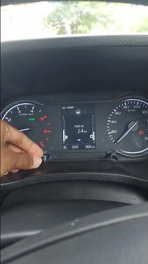 Regeneration sign in bolero neo DPF clogged