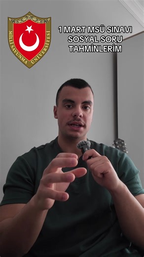 MSÜ Sınavı İçin Sosyal Soru Tahminleri