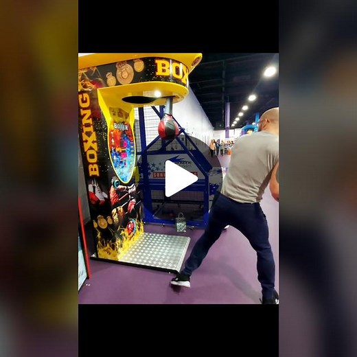Who else loves an arcade punch machine 😂 We spotted one at inflatanation and couldn't resist... I set a record on it, and then we spent far too much money trying to beat that score - They are quite addictive 😂 - I think a run up punch would be the secret - Or maybe weighing more than 75kg wet haha.. The disappointment in my sons face though bless him. I tell him how brilliant he did, especially for his age but he wasn't having it. #punchmachine #punchmachinechallenge #arcade #fun #memories #fa