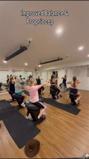 Empowered Centre on Instagram: "Blazing Saddles now open for bookings. Looks easy right? Wait till you add the leg weights!Private classes available on request. Book now! #Empoweredcentre #funfit #fitnessmotivation #perth #fun"
