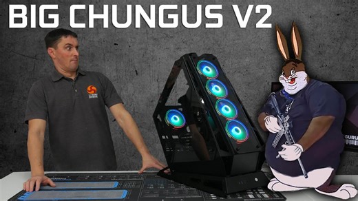 Big Chungus is back (V2) - the fat rabbit PC case