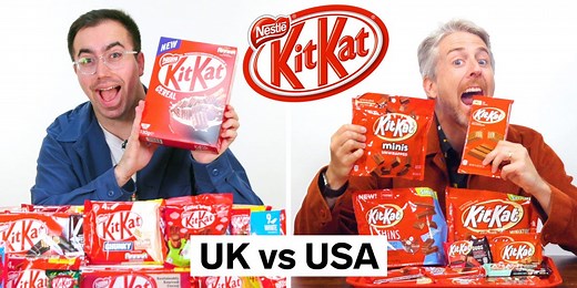 We Compare the Differences Between Kit Kat in the US and the UK