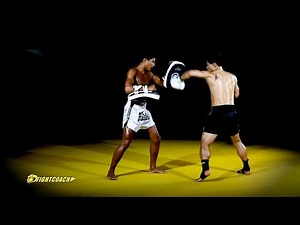 Muay Thai/MMA Combo: Jab, Cross, Hook, Leg Kick, Uppercut