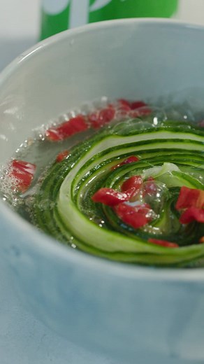 AD: A Christmas tale like no other involving a… can of Sprite and a cucumber 🥒 To find the full recipe head to www.ocado.com/recipes #pickle #picklerecipe #cucumbersalad #pickletok #asianinspiredrecipes @Sprite