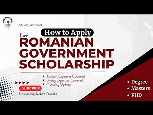 How to Apply for Romanian Government Scholarship