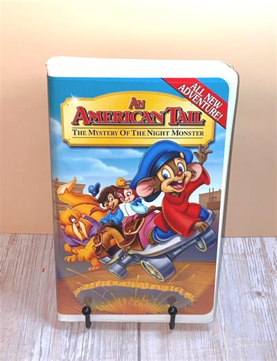 An American Tail the Mystery of the Night Monster VHS Universal 2000 | Rated G - Etsy Canada