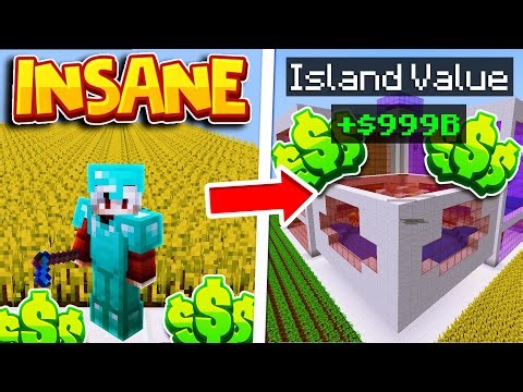 This *INSANE* SPAWNER SETUP is INSANELY OP in *NEW* SKYBLOCK MAP | Minecraft SKYBLOCK SERVER