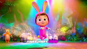 Jumpy Jump Jump! | Fun & Energetic Kids' Dance Rhyme | Bunny Boy Adventures "🎶 🐰✨"