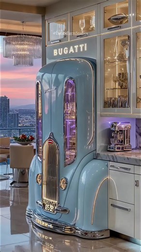 The wildest supercar-inspired luxury refrigerators on the internet 🤯 Bugatti? Bentley? Mercedes? Rolls-Royce? Yes... all transformed into aerodynamic refrigerators with chrome details and finishes that look like they came from a millionaire's garage 😍 A complete series of appliances reinvented as automotive works of art 💎 Which one would you take to your kitchen? 👇 Created by FutureFormStudios 🚀 . . . . #futureformstudios#luxury #supercars #interiordesign #creatorsearchinsights