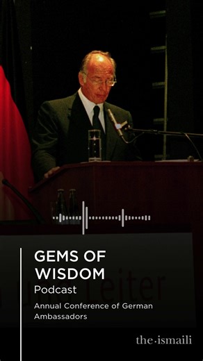 On 6 September 2004, Mawlana Shah Karim spoke about the preconditions for developing countries to transform into peaceful and productive modern states. Mawlana Hazar Imam’s participation at the Paris Peace Forum this week reflects the Imamat’s continuing commitment to promoting peace, human development, and pluralism. 🎧 Episode 37: “Critical components of any global development policy” Listen to the full episode. https://open.spotify.com/episode/4sbld9uRL3fivXbqtTiGcR?si=-G1rH_UpSVOoG43mh3Id1g 