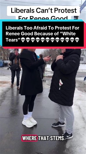 STOP RISKING YOUR LIFE!! NOBODY GIVES A DAMN!! #scam #liberal #minneapolis #reneegood #protest