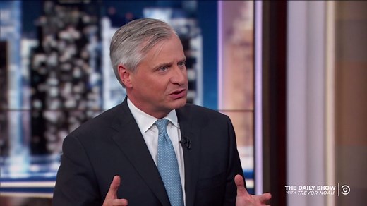 "The Soul of America" author Jon Meacham argues that President Trump's demagogic assault on U.S. values will eventually be corrected with the aid of America's "better angels." | The Daily Show