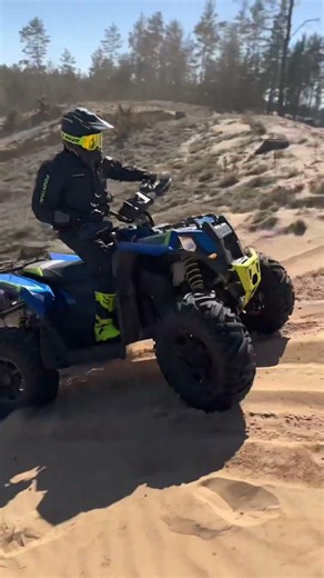 Polaris Scrambler — Home Trails, Maximum Throttle!