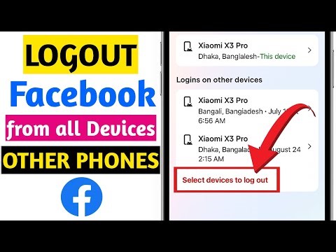How to Logout Facebook from All Devices 2025 | Logout Your Facebook Account
