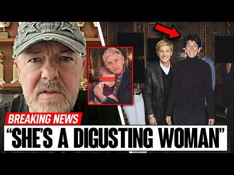Ricky Gervais WARNED Us About Ellen's DEAL With Ghislaine | Interviews Are Erased