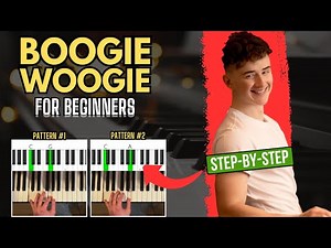 Boogie Woogie Piano for Beginners – Step-by-Step Lesson (No Sheet Music Needed)