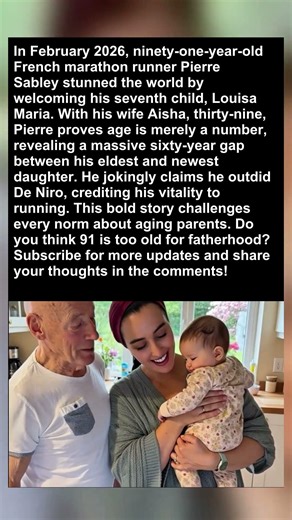 91-Year-Old Dad? The Marathon Runner's Miracle 🏃‍♂️🍼