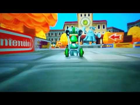 Mario Kart Wii Pro Replay on DS Delfino Square