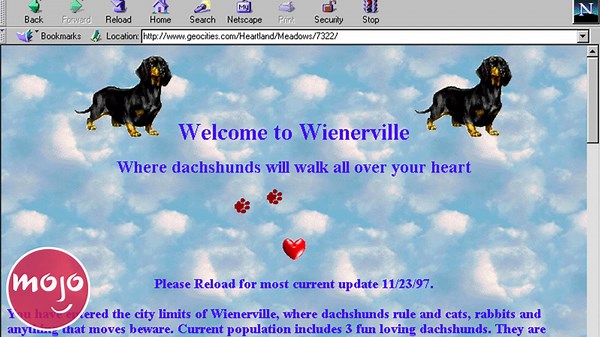 Top 20 nostalgic websites that don't exist anymore