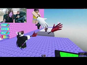 TROLLING EVERYONE IN SLAP TOWER 4 WITH ADMING COMMANDS *ROBLOX